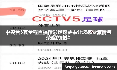 中央台5套全程直播精彩足球赛事让您感受激情与荣耀的碰撞